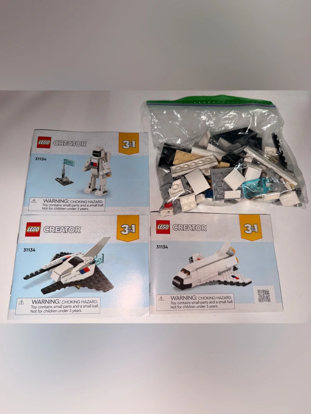 3 LEGO SET BUNDLE - 3-in-1 creator sets for ages 6+